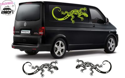 buurman uitspraak Deens Decal tribal lizard for VW Transporter | animals, wind roses, stickers for  vans, motorhomes and trailers here. We offer hundreds of design choices.